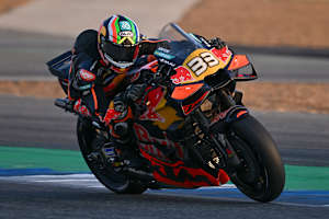 Brad Binder mit der KTM RC16 in Buriram