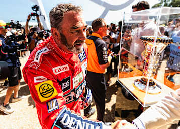 Nigel Mansell beim Goodwood Festival of Speed 2025