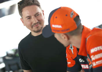 Jorge Lorenzo mit Schützling Maverick Vinales