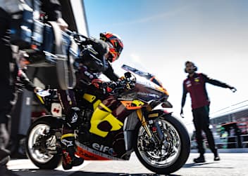 Sam Lowes auf der Ducati Panigale V4R