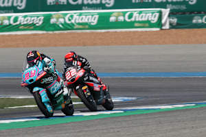 Maximo Quiles und David Almansa lieferten sich ein sehenswertes Duell