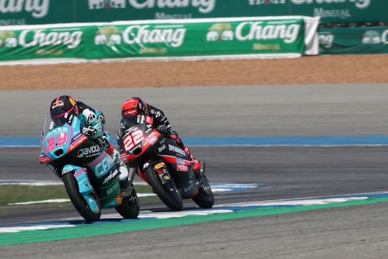 Maximo Quiles und David Almansa lieferten sich ein sehenswertes Duell