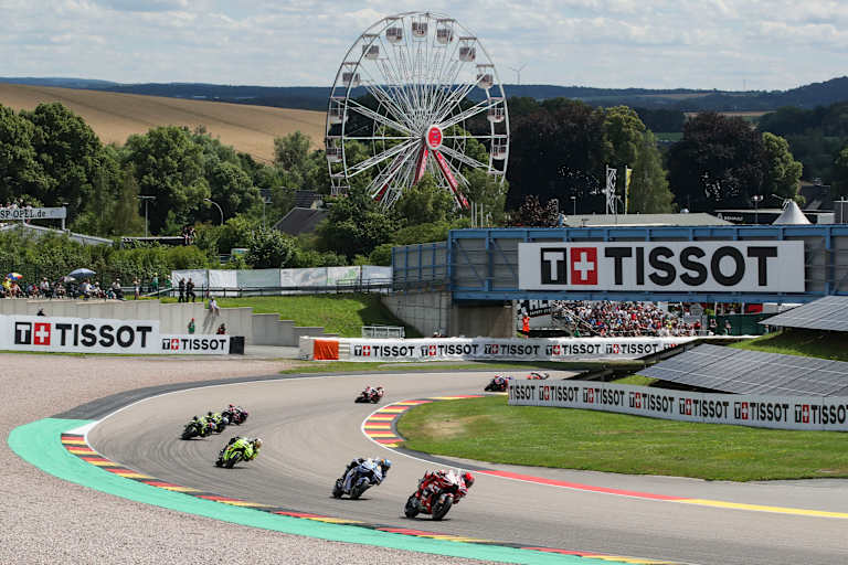 Marc Marquez wurde seiner Favoritenrolle im Sachsenring-Sprint gerecht