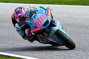 David Alonso war im Moto2-Zeittraining der Schnellste