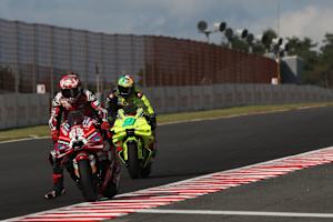 Pecco Bagnaia konnte das Rennen nicht zu Ende fahren