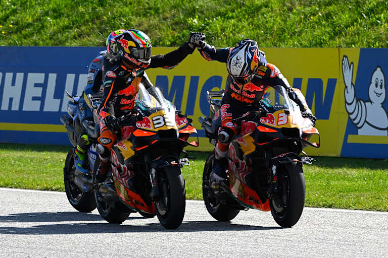 Brad Binder gratulierte Teamkollege Pedro Acosta