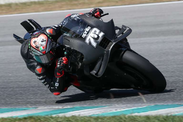 Marco Bezzecchi war wieder schnell mit seiner Aprilia RS-GP