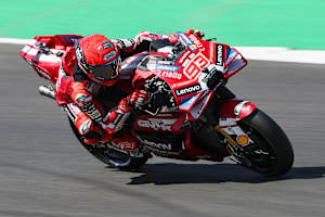 Weltmeister Marc Marquez gab im FP1 das Tempo vor