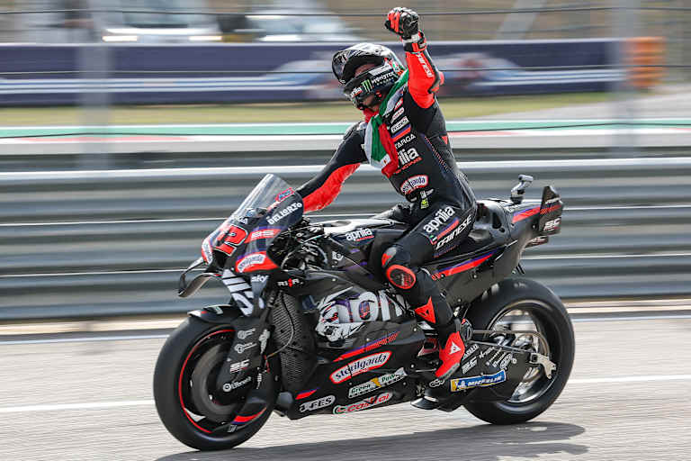 WM-Leader Marco Bezzecchi baute seine WM-Führung in Jerez aus