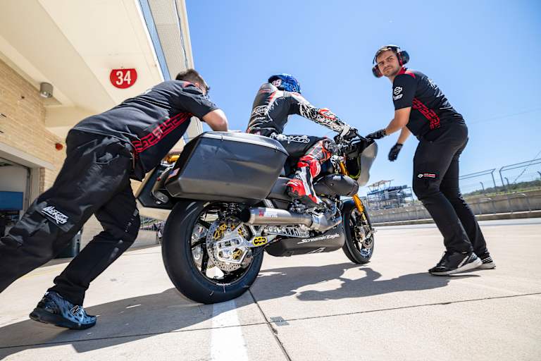 Oscar Gutierrez beim Saisonauftakt in Austin