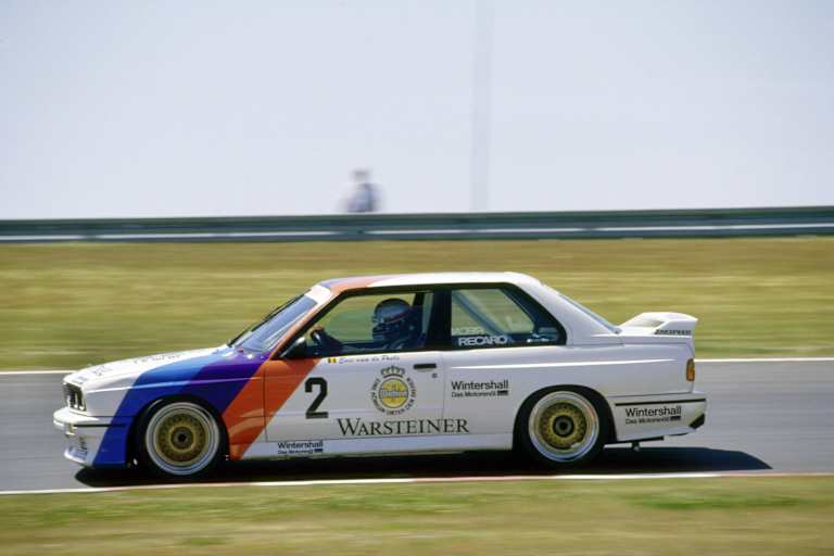 Van de Poele mit seinem 3er BMW