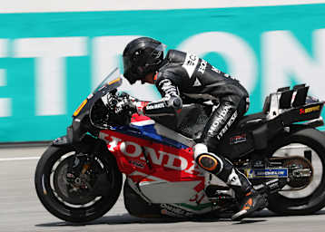 Luca Marini wirkte nicht allzu euphorisch