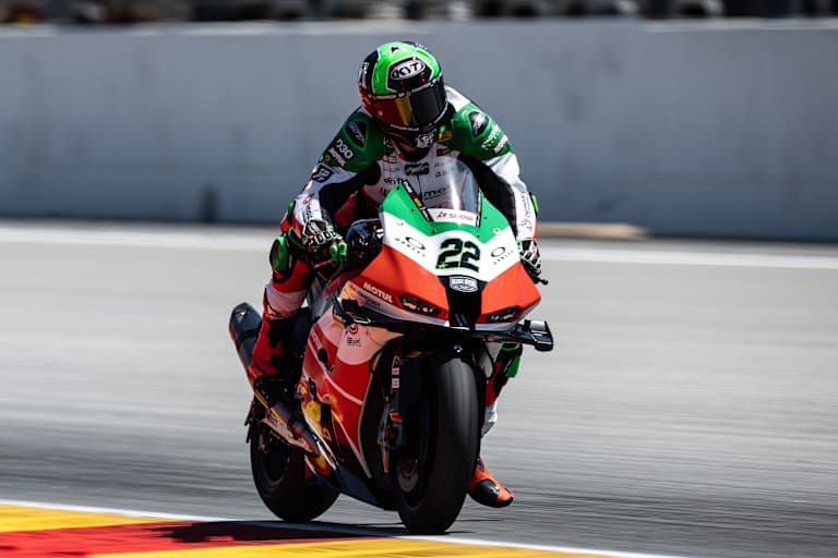 Alex Lowes quetschte seine Bimota aus wie eine Zitrone