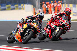 Marc Marquez lieferte sich mit Pedro Acosta ein sehenswertes Duell