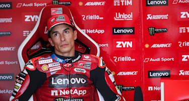 Marc Marquez in Silverstone