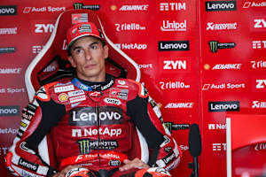 Marc Marquez in Silverstone