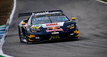 Luca Engstler auf der Pole in Hockenheim