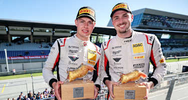 Colin Jamie Bönighausen (rechts) siegte auf dem Red Bull Ring