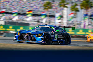 Der Mercedes-AMG GT3 von Winward Racing bei den 24h Daytona 2026