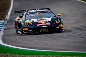 Luca Engstler auf der Pole in Hockenheim