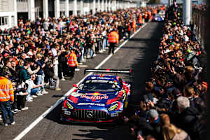 Bitter: Der Mercedes mit der Startnummer 3 wurde aus der Wertung genommen