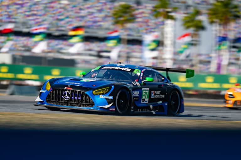 Der Mercedes-AMG GT3 von Winward Racing bei den 24h Daytona 2026