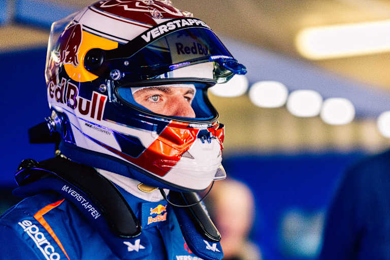 Volle Konzentration bei Max Verstappen
