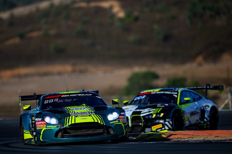 Nicki Thiim im Comtoyou Racing Aston Martin Vantage GT3