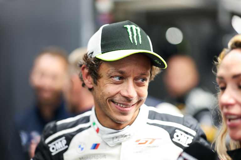 BMW-Fahrer Valentino Rossi