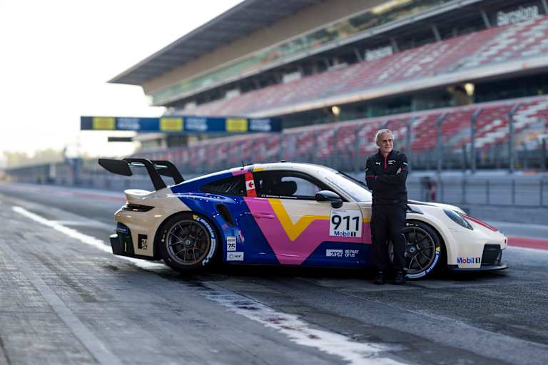 Jacques Villeneuve startet im Porsche Supercup