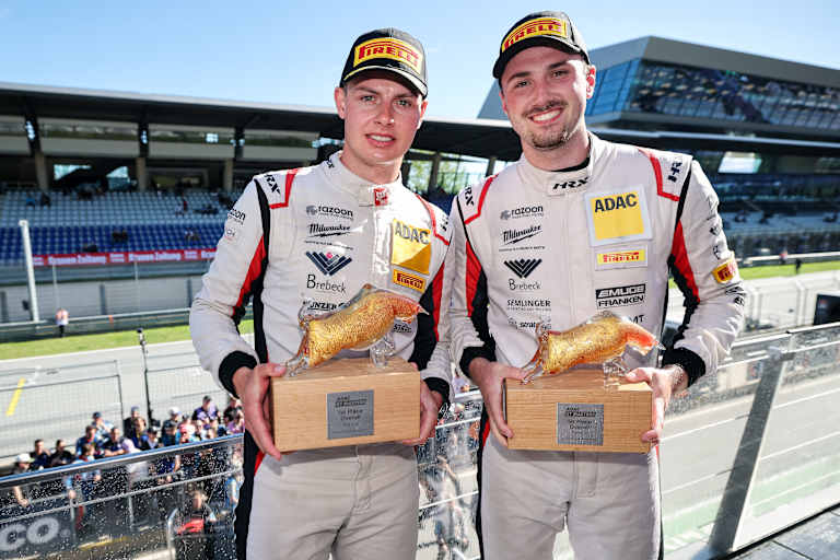 Colin Jamie Bönighausen (rechts) siegte auf dem Red Bull Ring