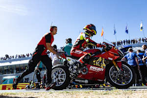 Lukas Tulovic bei seiner WM-Wildcard 2025 in Jerez