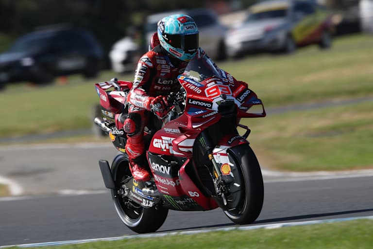 Ducati hat die Aeroelemente an der Schwinge von Aprilia kopiert