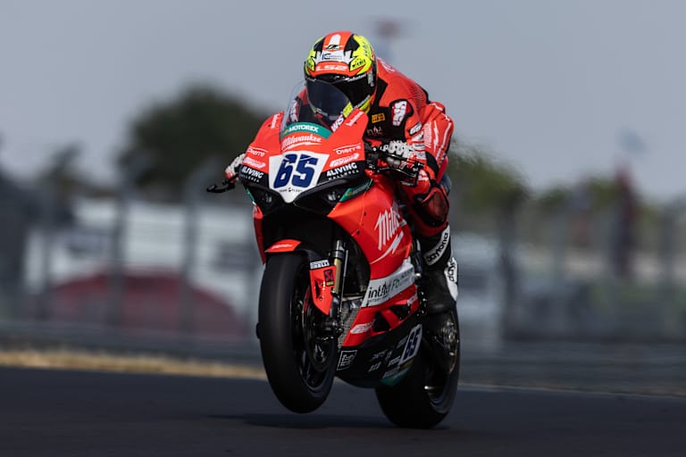 Philipp Öttl in Donington Park
