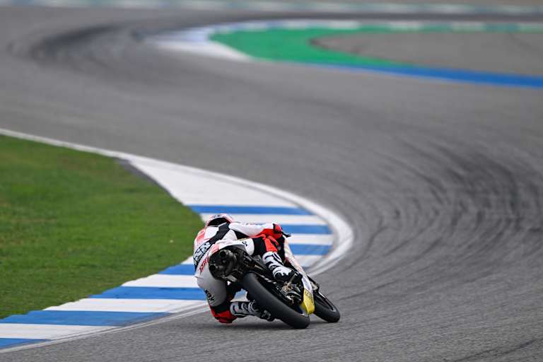 Leo Rammerstorfer auf seiner Honda