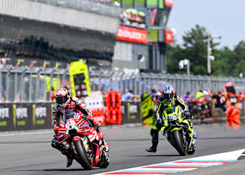Francesco Bagnaia hielt dem Druck von Ai Ogura stand