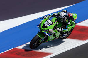 Misano war das Heimrennen des Kawasaki-Werksteam