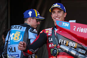 Marc Marquez kam vor Bruder Alex ins Ziel