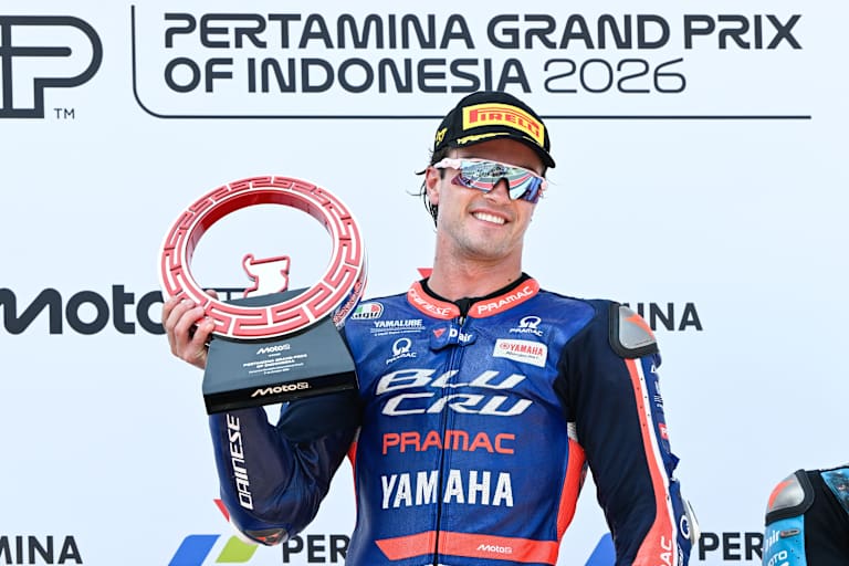 Izan Guevara siegte in Indonesien