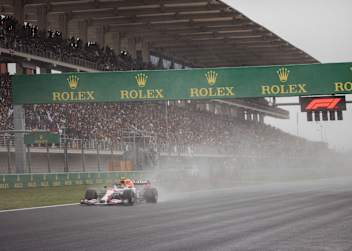 Regenschlacht beim Türkei-GP 2021: Sergio Perez im Red Bull Racing-Boliden