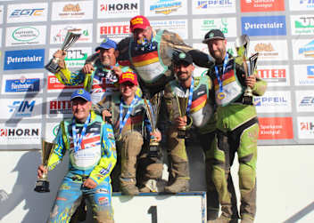 Die Medaillengewinner von Berghaupten