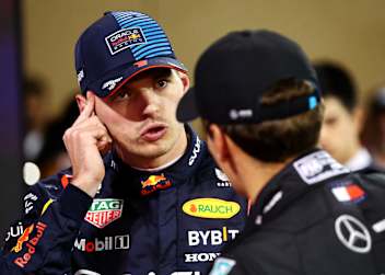 Max Verstappen und George Russell