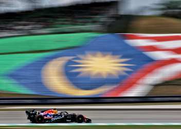 Max Verstappen in Malaysia