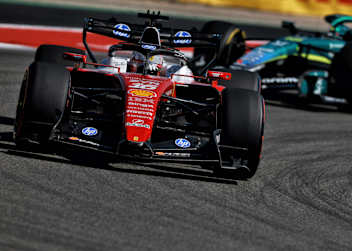 Charles Leclerc im Ferrari