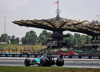 Kimi Antonelli war im FP3 in Sepang Schnellster