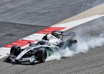 Valtteri Bottas (Cadillac) in Schwierigkeiten