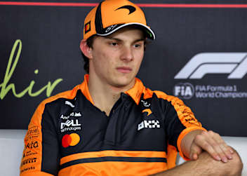 McLaren-Pilot Oscar Piastri 