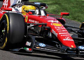 Lewis Hamilton in Australien