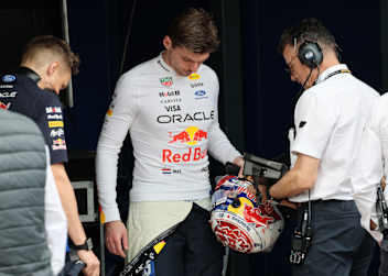 Max Verstappen gab nach dem Unfall Entwarnung: «Nichts ist gebrochen» 