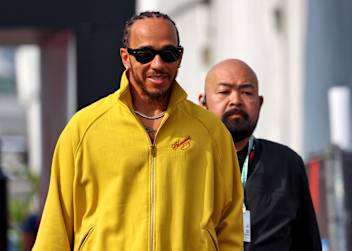 Lewis Hamilton in Suzuka